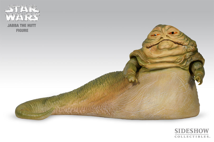 SIDESHOW STAR WARS JABBA THE HUTT 1/6 SCALE FIGURE SCUM & VILLAINY