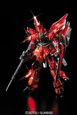 Bandai MG 1/100 MSN-06S Sinanju Ver.Ka titanium finish Red Comet