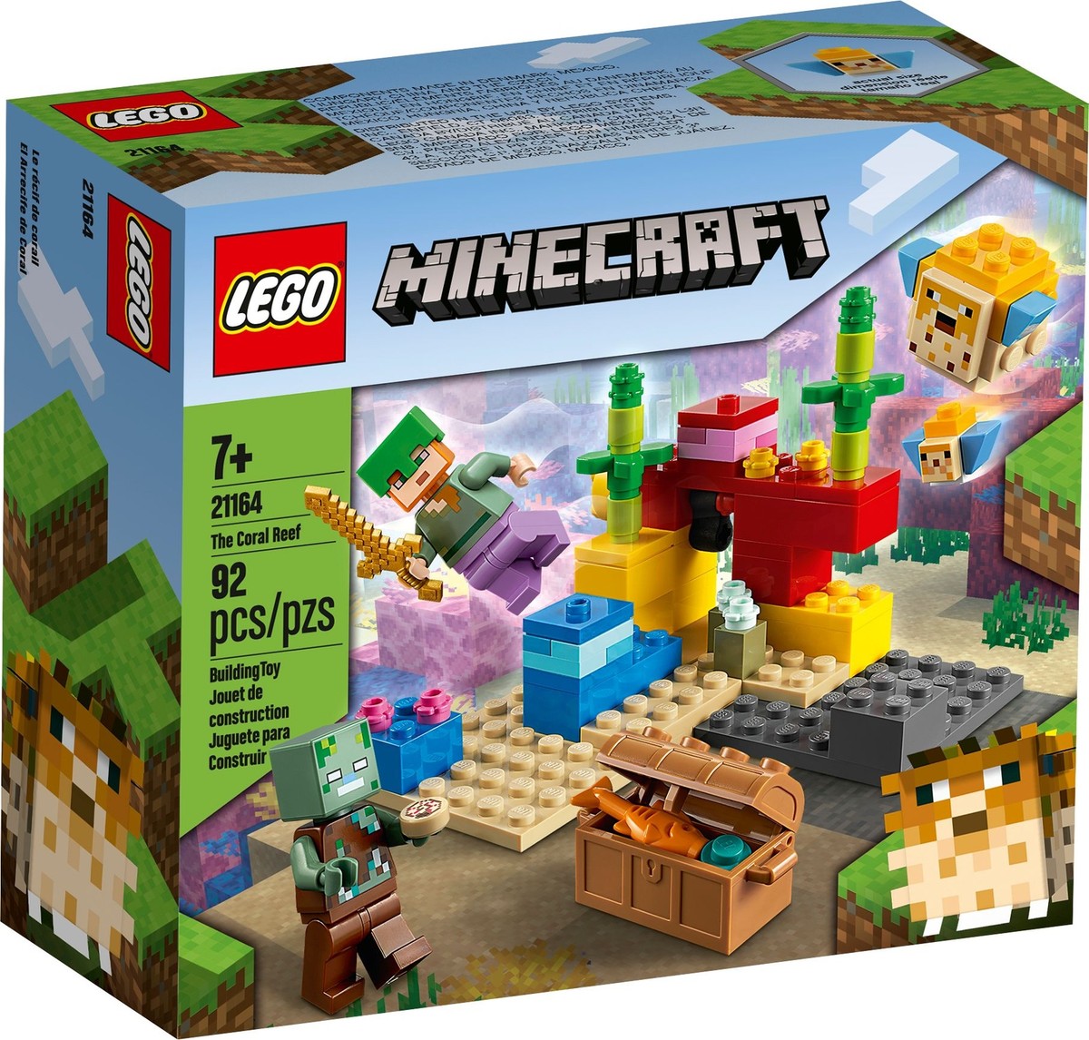LEGO Minecraft: The Coral Reef (21164) ) New in Box 673419340557| eBay