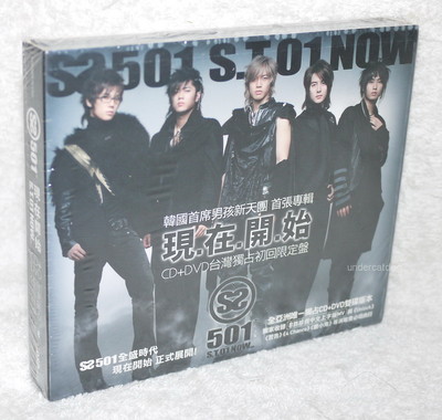 K-POP SS501 Vol.1 S.T 01 Now Taiwan Ltd CD+DVD (digipak) | eBay