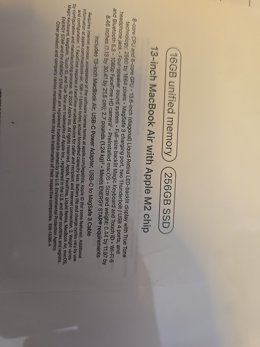 Apple MacBook Air 2022 13