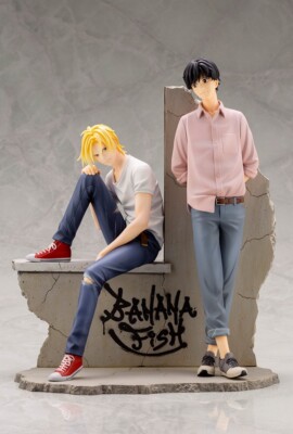 KOTOBUKIYA ARTFX J Ash ＆ Eiji 1/8 Figure BANANA FISH from Japan
