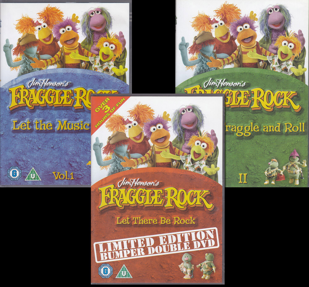 Jim Henson Fraggle Rock DVD vol. 1 / 2 / Bumper ---------- Select