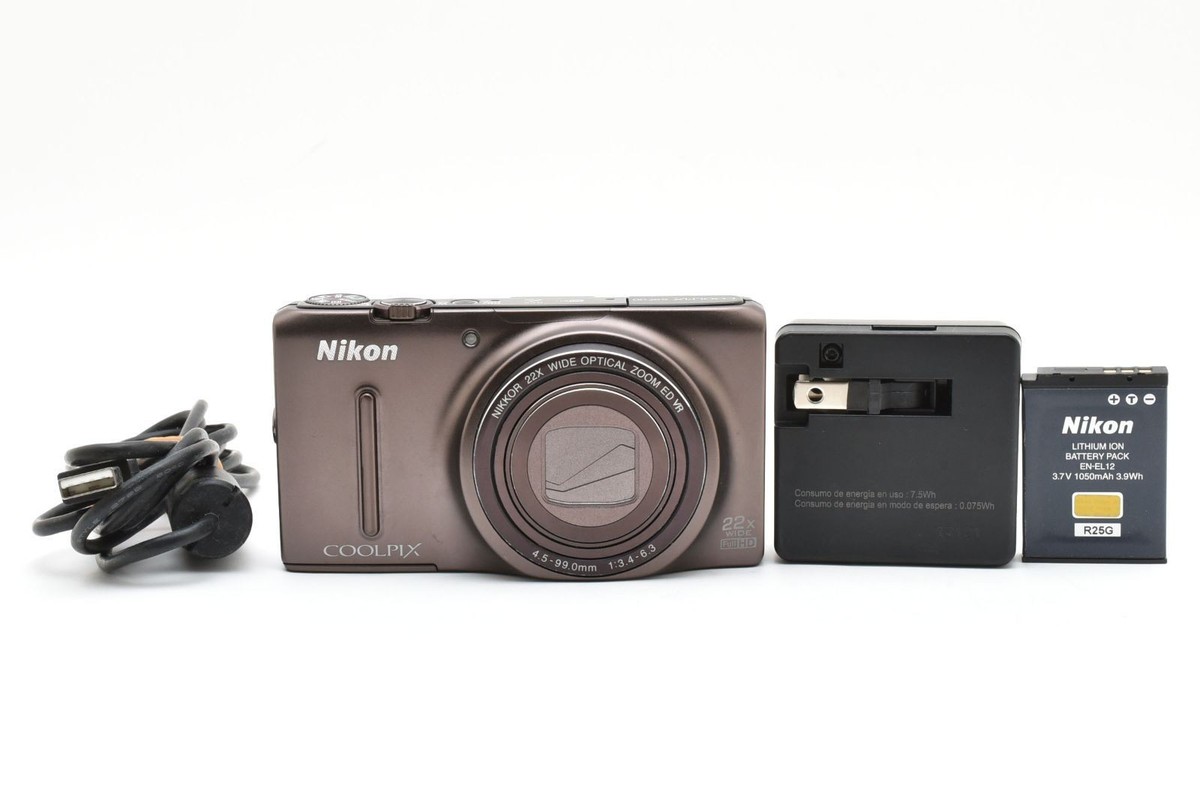 MNikon COOLPIX S9500 ブラウン Wi-Fi対応 Amazon.co.jp: Nikon