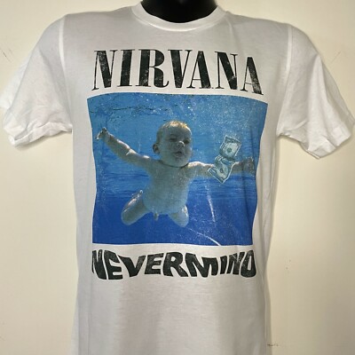 Nirvana - Kurt Cobain - Nevermind 90s Vintage Retro Style T-shirt