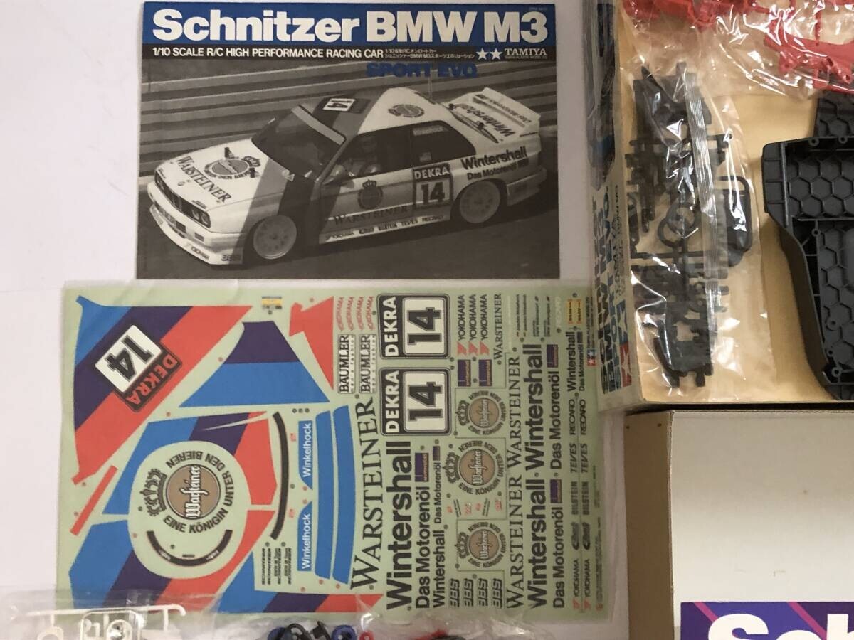 TAMIYA 1/10 RC Schnitzer BMW M3 Sport EVO. Raicng Car Model Kit