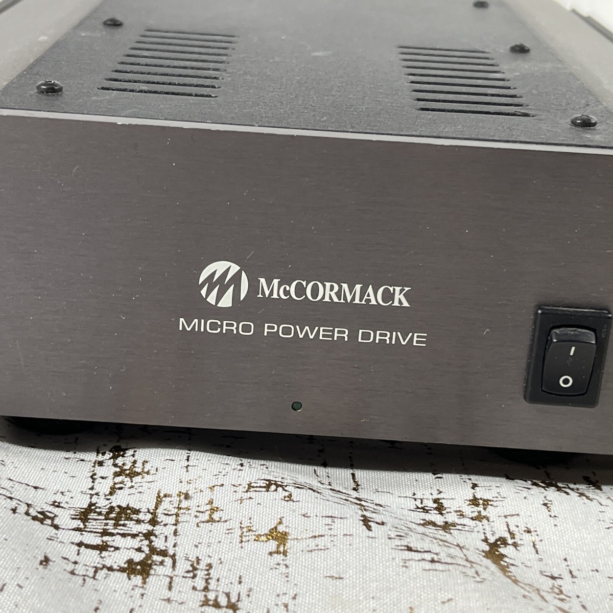 2 Pc Set McCormick Micro Line Drive Power Drive Amp Preamp Rare