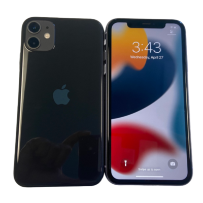 iPhone11 128GB ブラック 画面割れあり 【公式通販】