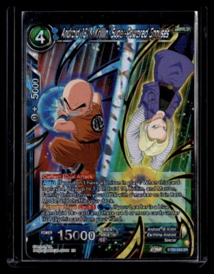 Android 18 & Krillin, Super-Powered Spouses BT20-043 SPR Foil NM