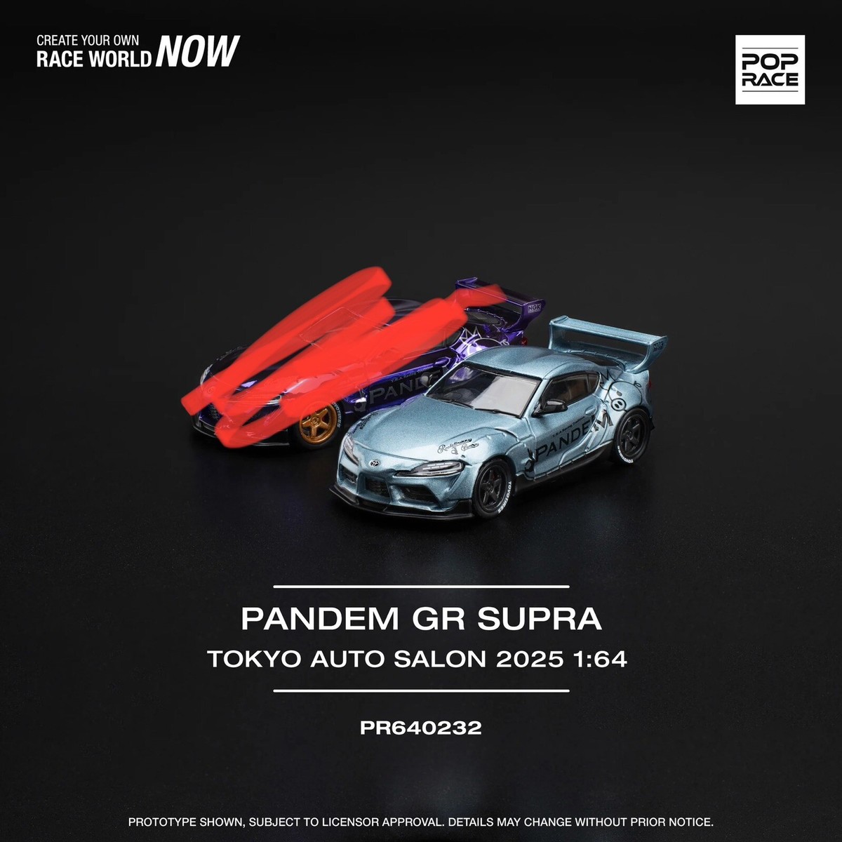 Pop Race 2025 Tokyo Auto Salon Toyota GR Supra Pandem Seal New