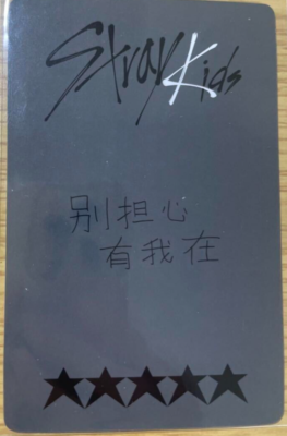 Stray Kids Hyunjin 5-STAR YIZHIYU YZY WITHFANS POB Lucky Draw