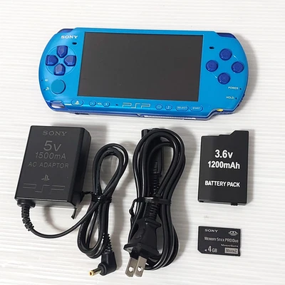 PSP-3000 NTSC-J Blue Video Game Consoles for sale | eBay