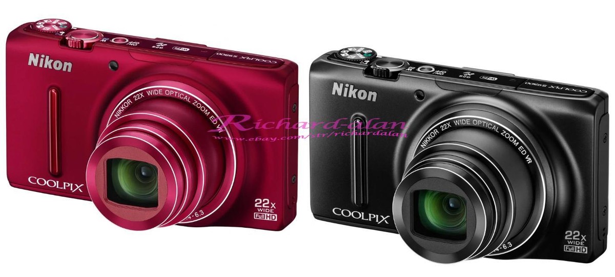 Nikon COOLPIX S9500 18.1MP 22x Optical Zoom Vintage Digital Camera