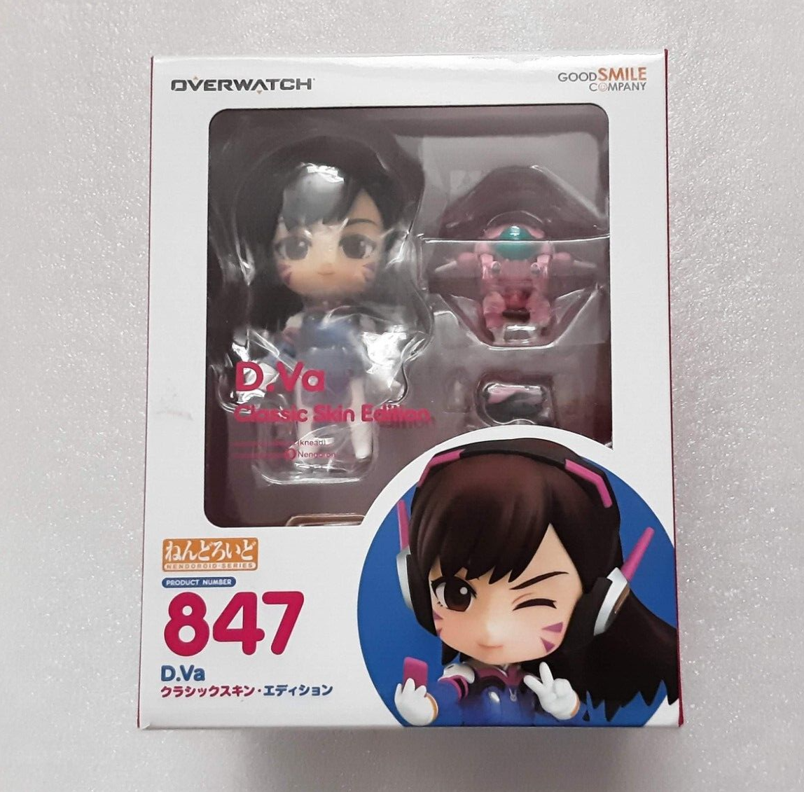 NEW Overwatch D.Va Classic Skin Edition Dva Nendoroid 847 Good