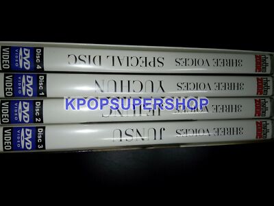 JYJ 3HREE Voices I 4 DVD Box Set Great Condition Rare Jejung