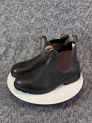 Blundstone 500 Original Chelsea Boots Men's Size 14 Stout Brown | eBay