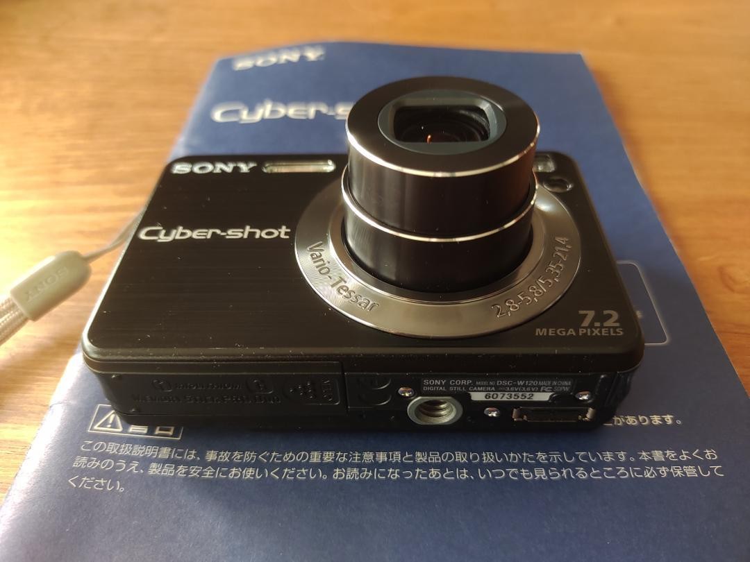 Sony Cyber-shot DSC-W120 Digital Camera Tested with Accessories
