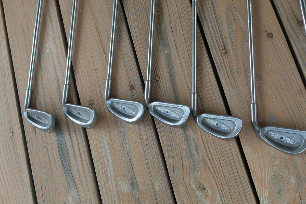 Ping Eye 2 Black Dot 2-PW Iron Set Right-Handed Steel Shafts and