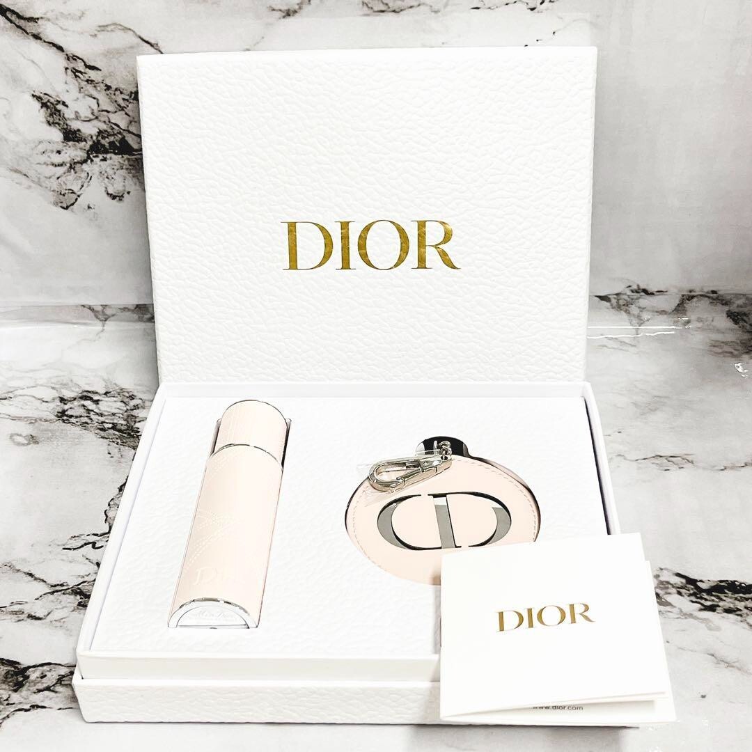 Christian Dior Perfume Atomizer & Mirror W/Box Birthday Gift For
