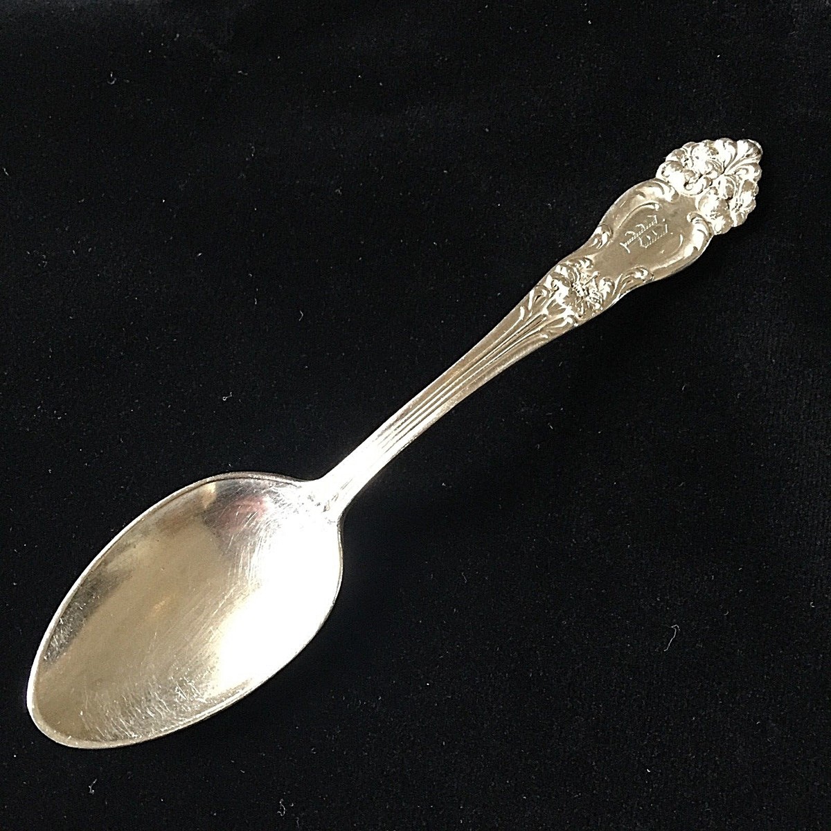 Antique July 9th 1901 Reed & Barton Tiger Lily Festivity Spoon