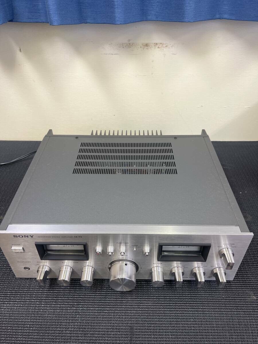 Sony TA-F5 Integrated Amplifier Vintage Silver 100V pre-main amp