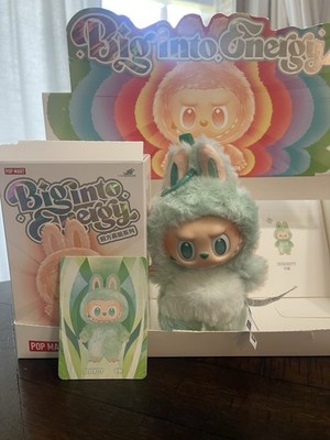 LABUBU BIG INTO ENERGY Popmart SERENITY Vinyl Plush Pendant 100