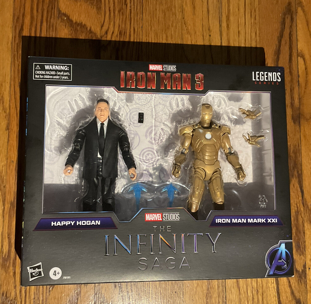 Iron Man 3 The Infinity Saga Happy Hogan And Iron Man Mark XXI