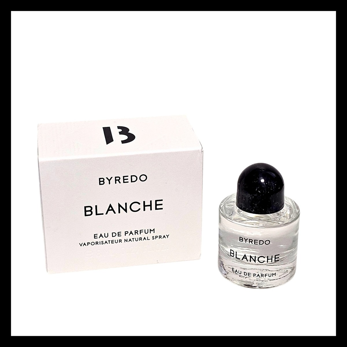 Byredo BLANCHE Eau De Parfum Fragrance 0.27 fl.oz 8 ml Travel Size