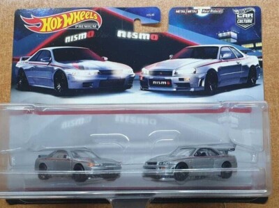 Hot Wheels Car Culture Nismo Nissan Skyline GTR R32 and R34 (2 in