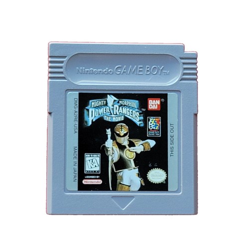 マイティモーフィン パワーレンジャース ザムービー ゲームボーイ 動作