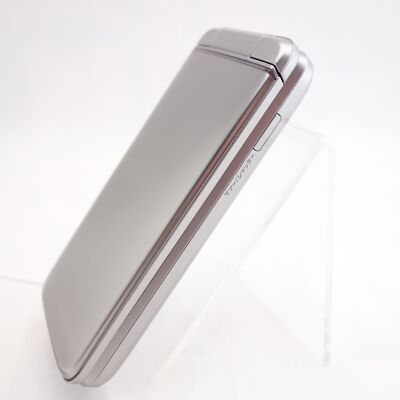 KYOCERA A202KC DIGNO KEITAI 4 ANDROID FLIP PHONE Silver UNLOCKED