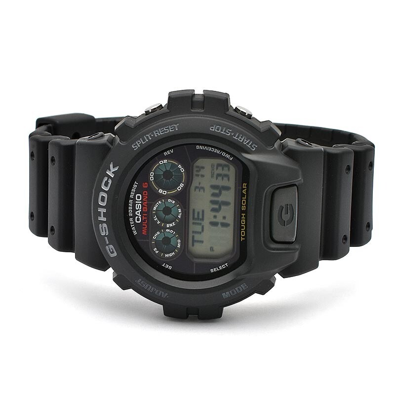 CASIO G-SHOCK GW-6900-1JF Black Tough Solar Atomic Radio Men