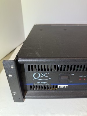 QSC MX2000A Dual Monaural Amplifier 120V 12A | eBay