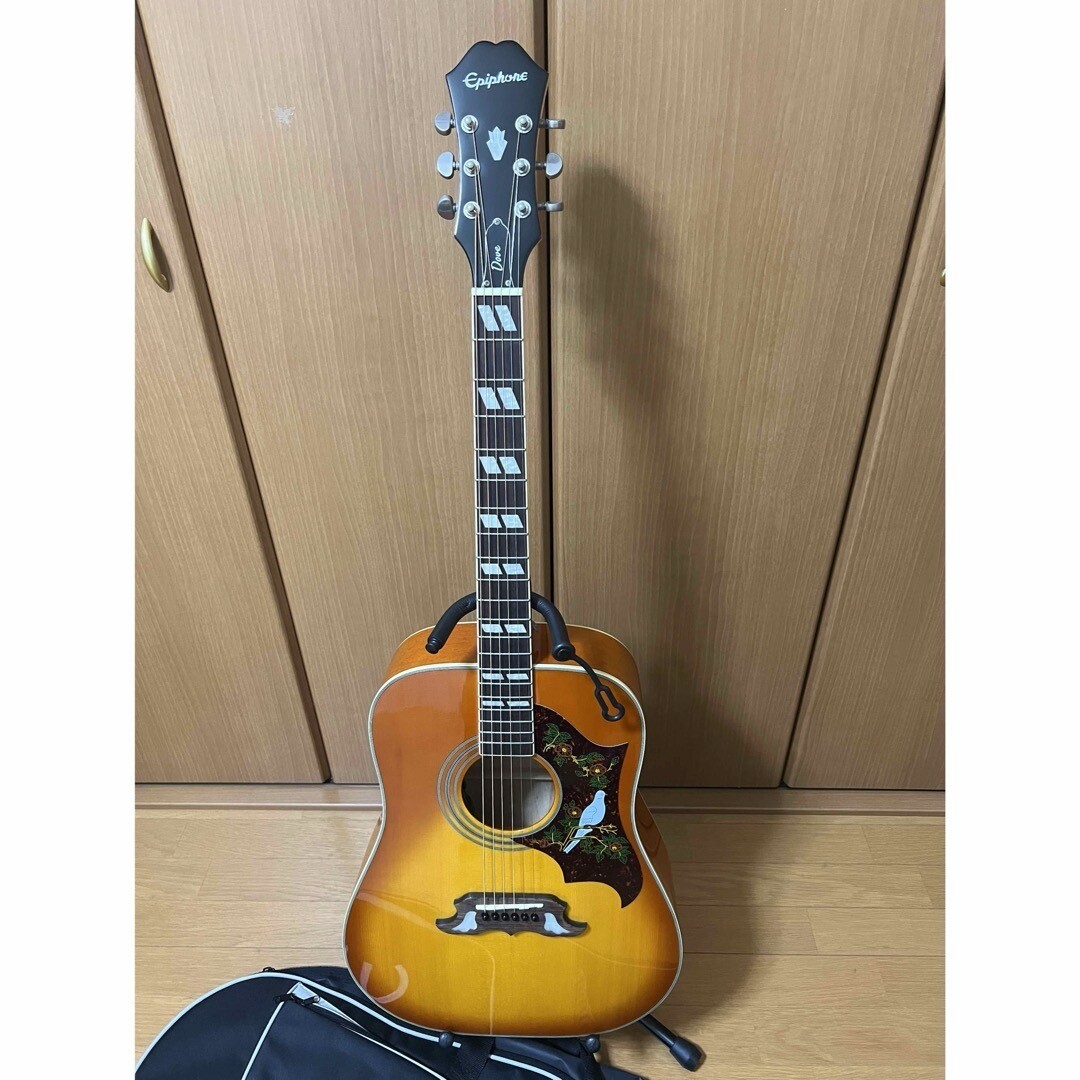 Acoustic Guitar Epiphone Dove Pro/VB Violin Burst | eBay
