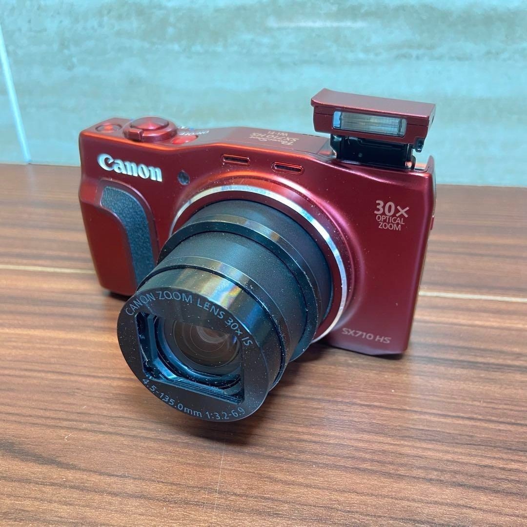 Canon PowerShot SX710 20.3MP Digital Camera - Red for sale online