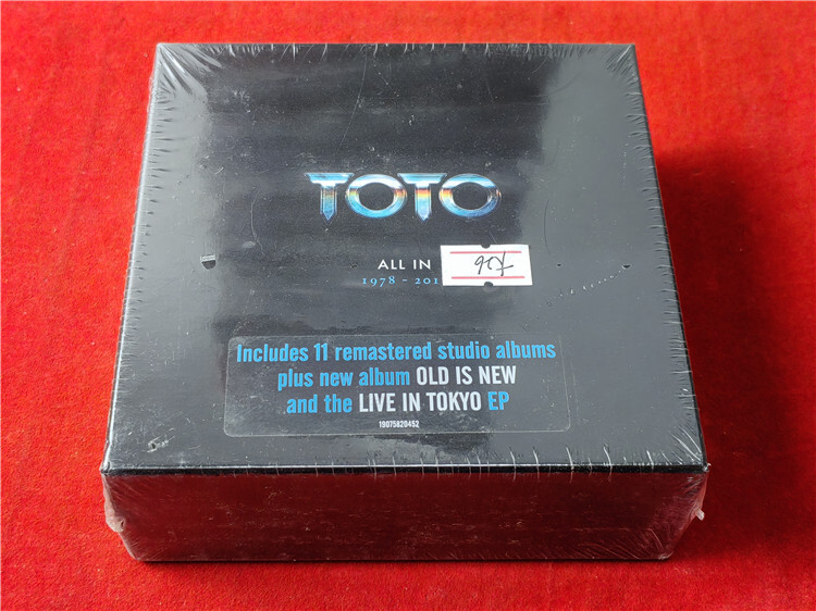 Toto – All In 1978 - 2018 190758204529 EU 13CD Box Set
