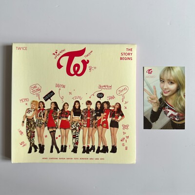 TWICE THE STORY BEGINS OFFICIAL THAILAND EDITION ALBUM + MOMO