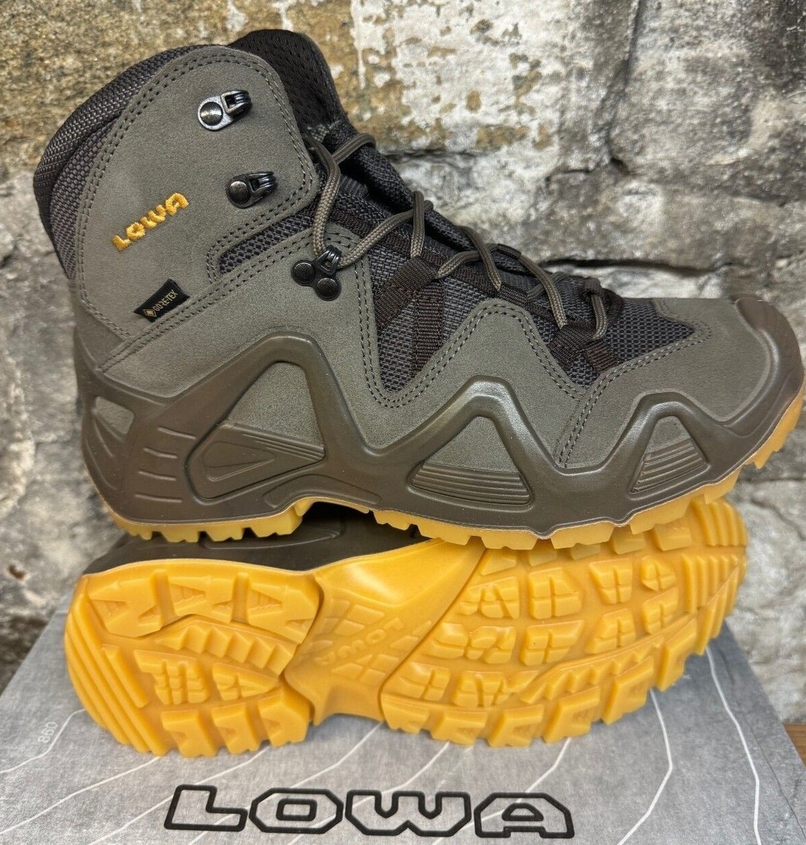 LOWA ZEPHYR GTX MID REED OP 510863-0498 TASK FORCE COMBAT BOOT NEW