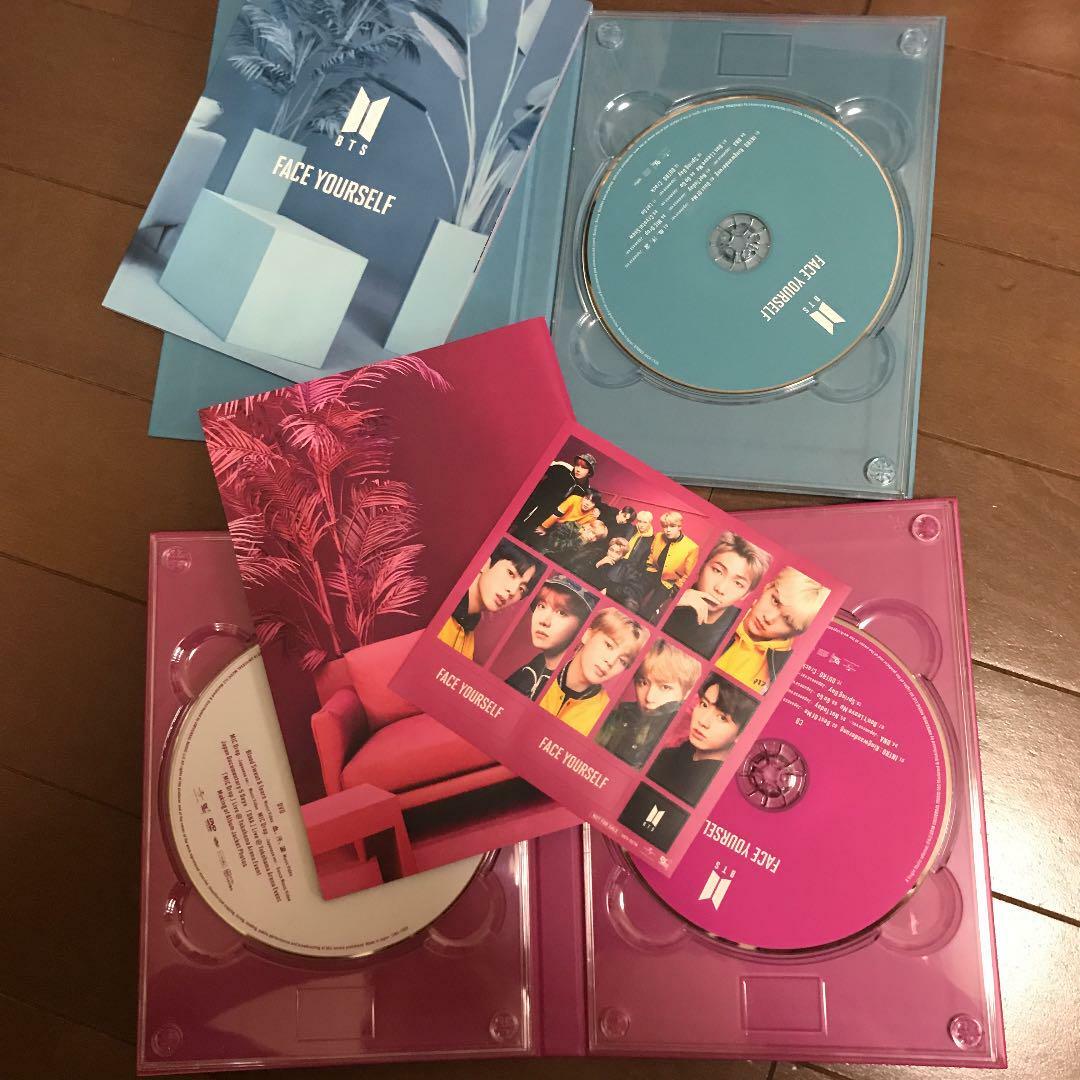 BTS Face Yourself Limited Edition B & C 2 Set CD DVD Photo Booklet
