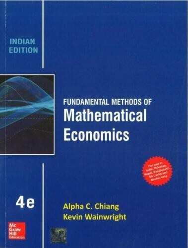 FAST SHIP-Fundamental Methods of Mathematical Economics by Chiang