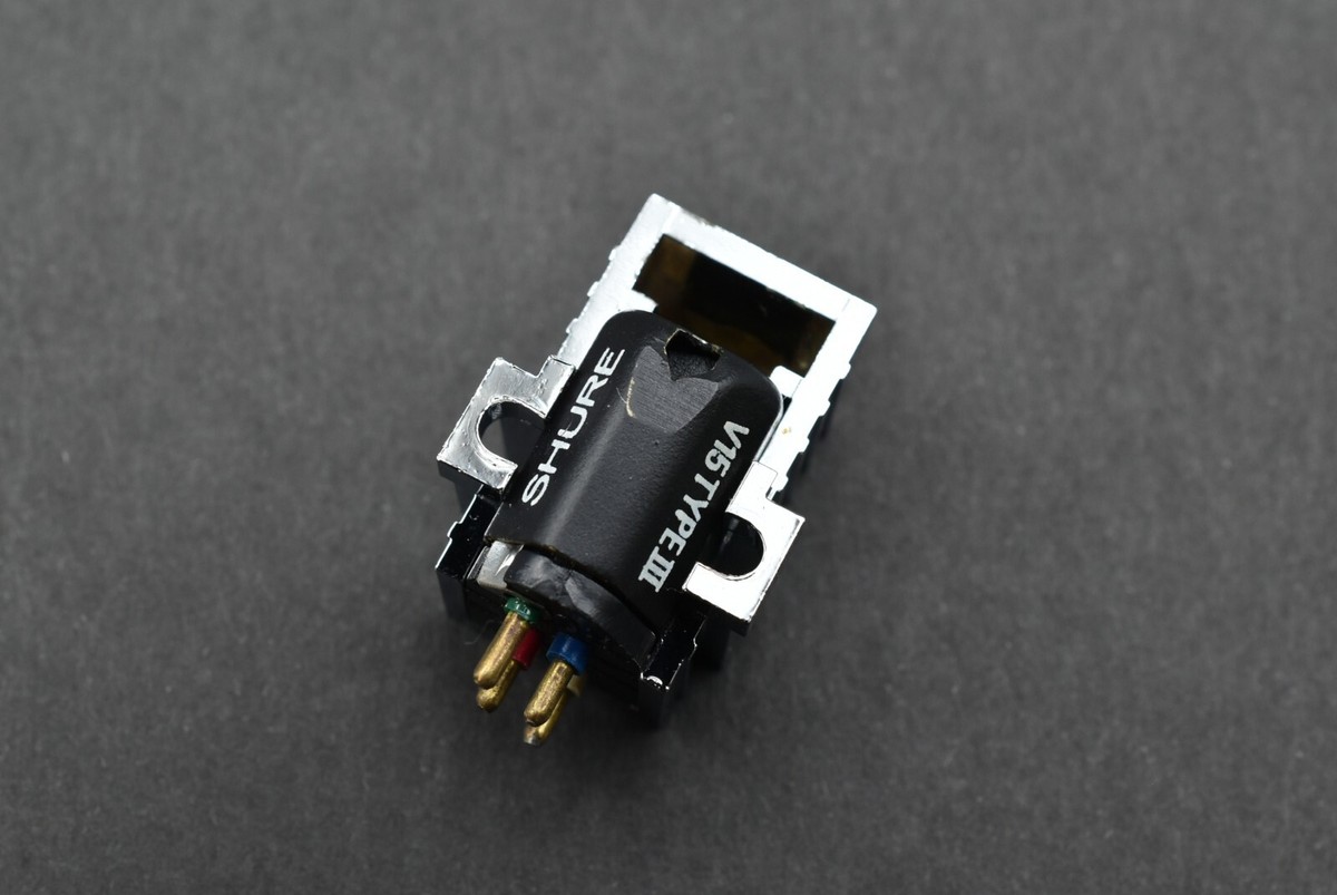 without stylus* SHURE V15 Type III Type 3 MM Cartridge - White