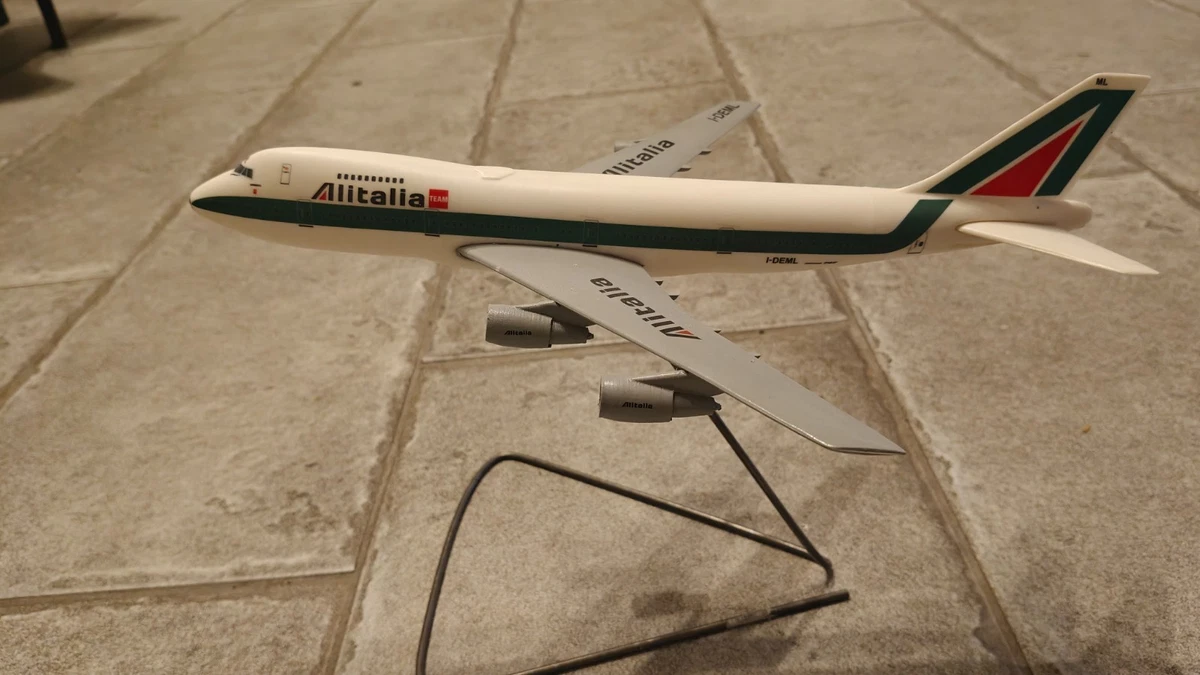 Boeing 747 alitalia a modellini statici di aerei e veicoli