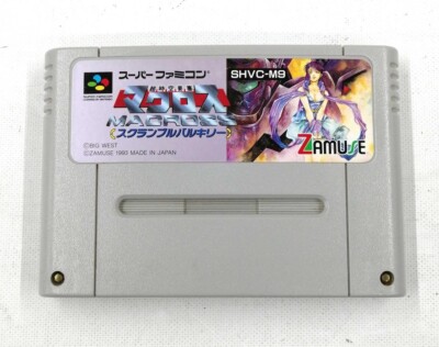 Super Famicom Macross Scrambled Valkyrie Complete SNES NTSC-J from