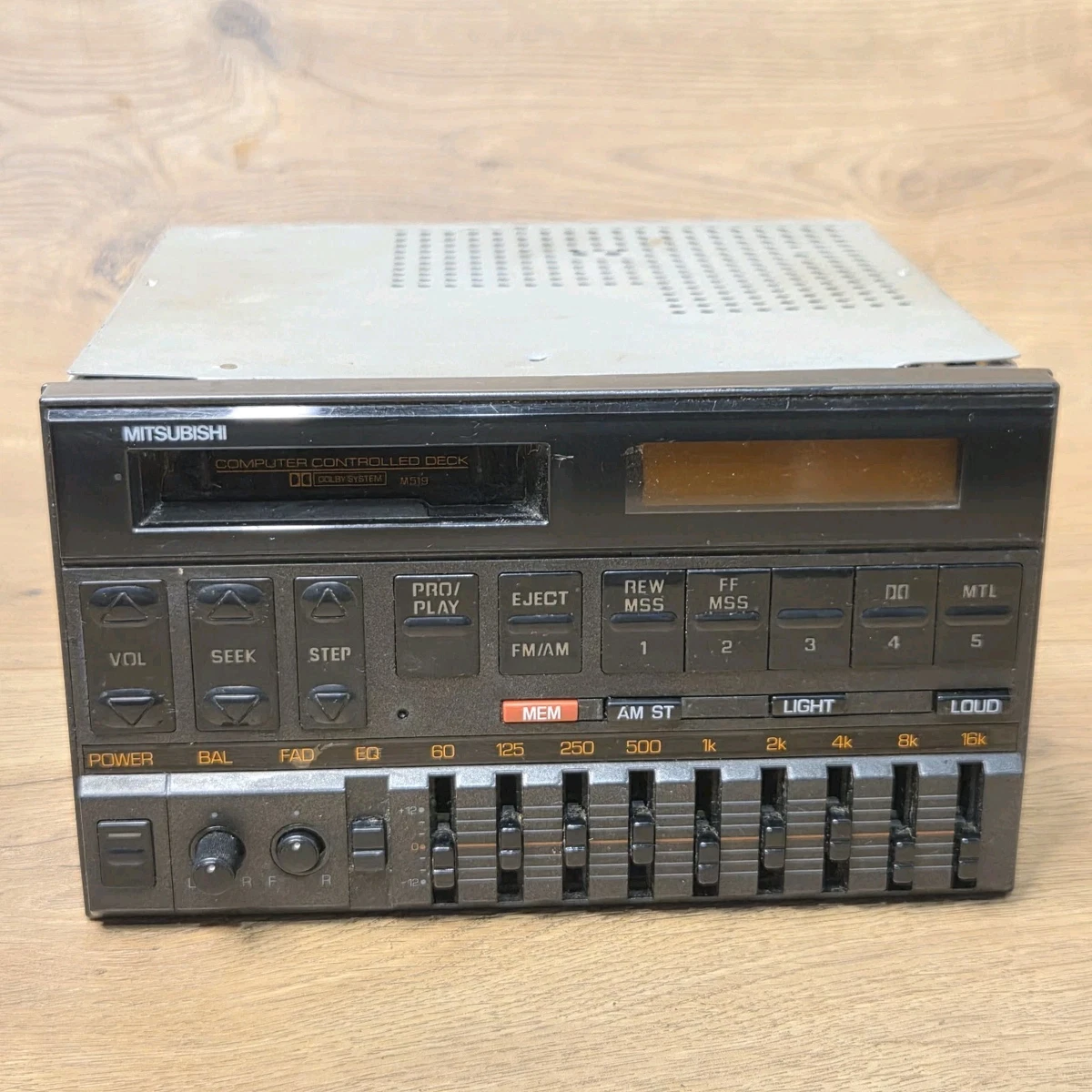 Mitsubishi In-Car Entertainment Equipment with Vintage Part for