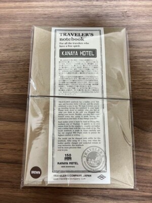 Traveler's COMPANY Nikko Japan Kanaya Hotel 150th Notebook 4 sets