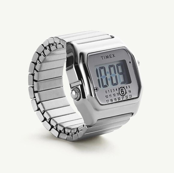 MM6 Maison Margiela TIMEX Digital Watch T80 ring watch S/M M/L 2