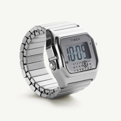 MM6 Maison Margiela TIMEX Digital Watch T80 ring watch S/M M/L 2
