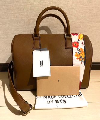 BTS Artist Made Collection V Taehyung Mute Boston Bag Genuine