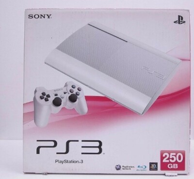 Sony Playstation 3 White CECH-4000B Console PS3 250GB Box Set | eBay
