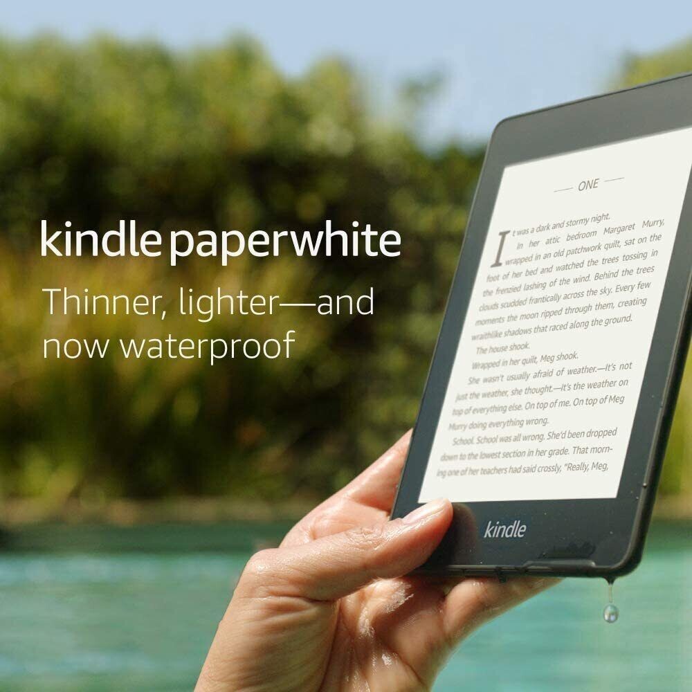 Amazon Kindle Paperwhite 2018 10th Generation 32GB WiFi Black-Ad